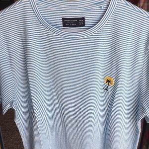 Denim&Flower striped tee